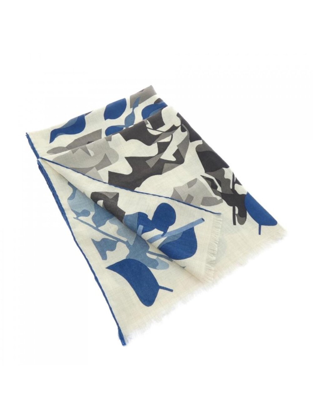 Hermes Stole Scarf Gray